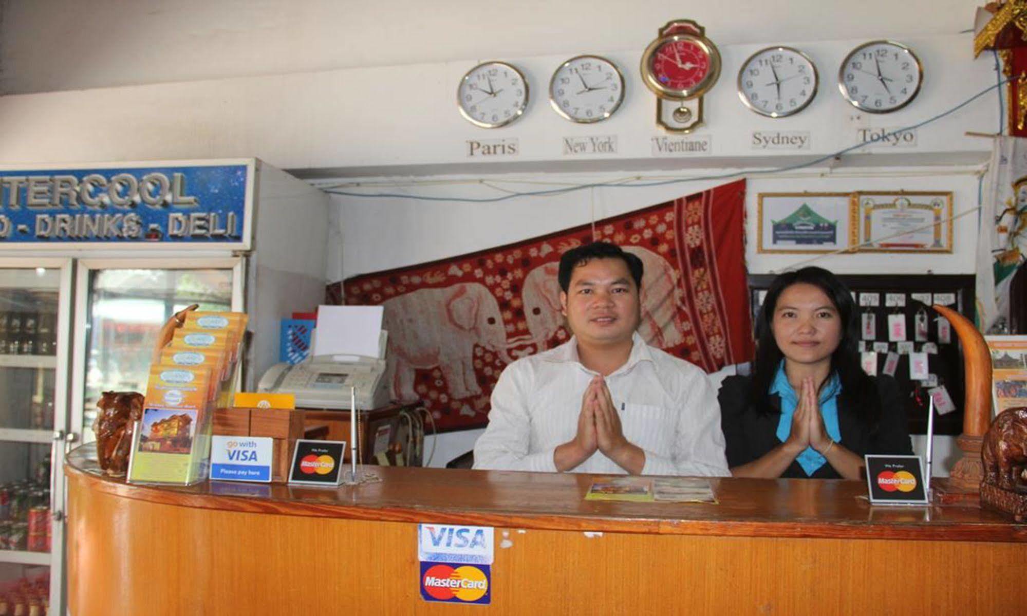 Mekong Sunshine Hotel Vientiane Exterior foto
